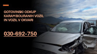 Odkup karamboliranih vozil in vozil v okvari