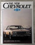 1980 Chevrolet Caprice Impala brošura prospekt