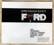 1980 Ford USA brošura prospekt