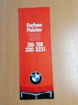 BMW 316,318,320,323i Farben Polster (prospekt)