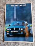 BMW 316i,318i,320i,325i KATALOG 1987