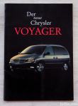 Chrysler Voyager brošura prospekt