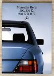 Mercedes 200 230E 260E 300E brošura prospekt