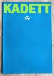 Opel Kadett brošura prospekt
