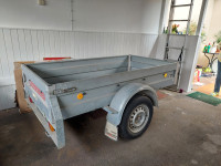 Avto prikolica Pongratz LPA 206 U, dim. 3,1x1,5 m, garažirana