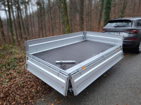 prikolica staro za novo 250 x 150cm, 750kg, močna šasija....
