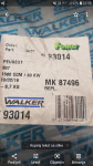 DPF Filter  orginal  WALKER