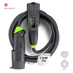 Green Cell Habu Mobile EV Charger 11 kW 7 m Type 2 CEE za polnjenje el