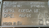 GUMI TEPIHI OPEL ADAM CORSA