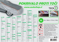 Pokrivalo proti toči XL (NOVO, neuporabljeno)