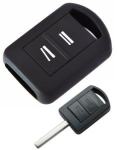 Silikonska zaščita za avto ključ SEL029 - Opel, črna