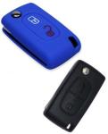 Silikonska zaščita za avto ključ SELM011 - Citroen, modra