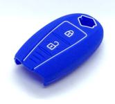Silikonska zaščita za avto ključ SEL131-3 - Suzuki, modra