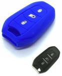 Silikonska zaščita za avto ključ SELM138 - Citroen, modra