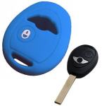 Silikonska zaščita za avto ključ SELM151 - Mini, modra