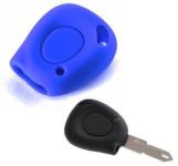 Silikonska zaščita za avto ključ SELM167 - Renault, modra