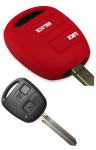 Silikonska zaščita za avto ključ SELR022 - Toyota, rdeča