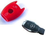 Silikonska zaščita za avto ključ SELR025 - Mercedes-Benz, rdeča