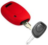 Silikonska zaščita za avto ključ SELR039- Renault, rdeča