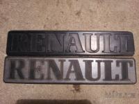 Tabli z napisom Renault