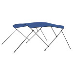 vidaXL Bimini tenda s 3 loki modra 183x140x137 cm