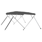 vidaXL Bimini tenda s 4 loki antracitna 243x180x137 cm