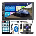 12-24V 2DIN LCD touch avtoradio 4x45W USB Bluetooth