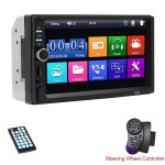 2DIN LCD touch avtoradio 4x45W, USB, BT, +2x daljinec