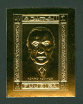 Fujeira 1969 Adenauer zlata znamka A379B MNH** 10% Michela