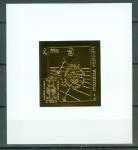 Fujeira 1972 šport olimpijske igre neperf. zlati blok MNH** 5% Michela