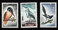 KAMBODŽA 1965 - ptice, kompletna serija, čista