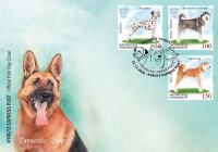 KIRGIZIJA (KYRGYZ) 2020 PSI ŽIVALI FAVNA ŽIVALSTVO ** serija FDC (31)