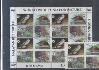 LAOS - WWF,  ŽELVE- polica+serija** MI 1927/30- (msmk)