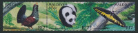 Maldivi 1996 fauna II serija MNH**