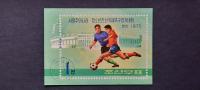 nogomet - Severna Koreja 1975 - Mi B 17 - blok, žigosan (Rafl01)