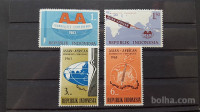 novinarska konferenca - Indonezija 1963 - Mi 396/399 - čiste (Rafl01)