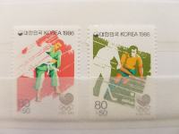 serija, izdana 1986 ob olimpijskih igrah v Seulu 1988, nežigosana