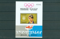 Sharjah 1968 olimpjske igre blok MNH** 4% Michela