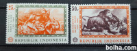 slikarstvo - Indonezija 1967 - Mi 590/591 - serija, čiste (Rafl01)