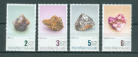 Tajska 1990 minerali serija MNH**