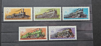 vlaki, lokomotive - Rusija 1979 - Mi 4821/4825 -serija, čiste (Rafl01)