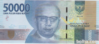 BANKOVEC 50000 RUPIAH (INDONEZIJA) 2016.UNC