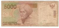 BANKOVE#C 5000 rupij 2001 Indonezija