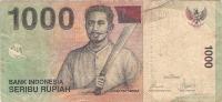 BANKOVEC 1000 rupij 2000 Indonezija