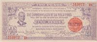 BANKOVEC 2 PISO P-S648b (FILIPINI) 1942.aUNC/UNC