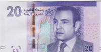 BANKOVEC 20 DIRHAMS P74a kralj Mohammed VI (MAROKO) 2012.UNC