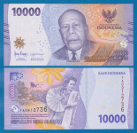 INDONEZIJA 10.000 rupiah 2022 UNC
