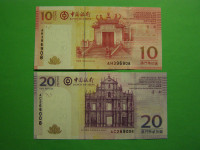 MACAO 2008 (Bank of China) - 10 IN 20 PATACAS - PRODAM BANKOVCA
