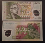 Mauritius, 200 rupees, 2024, Polymer UNC