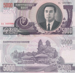 Severna Koreja, 5000 won, 2006, UNC